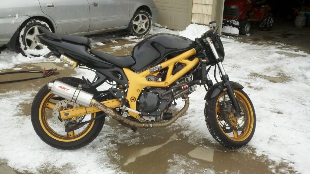 2001 Sv650 Streetfighter Cheap Ohio Stunt Bike Forum