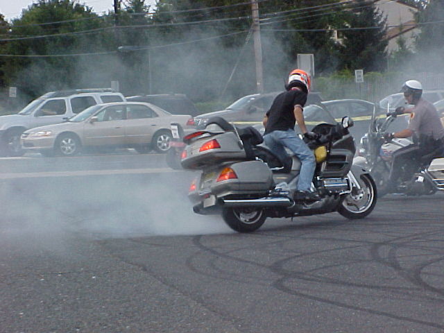 Honda clearance goldwing wheelie