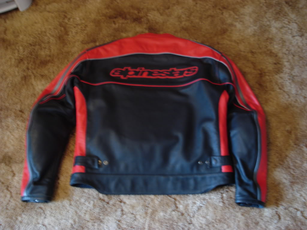 FS: Alpinestars Spinner Jacket Red/Black $180obo - Stunt Bike Forum